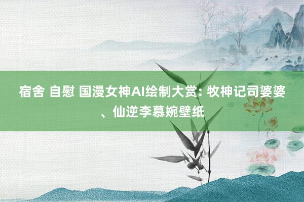 宿舍 自慰 国漫女神AI绘制大赏: 牧神记司婆婆、仙逆李慕婉壁纸